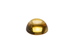 Citrine, Round Cabochon, 3mm