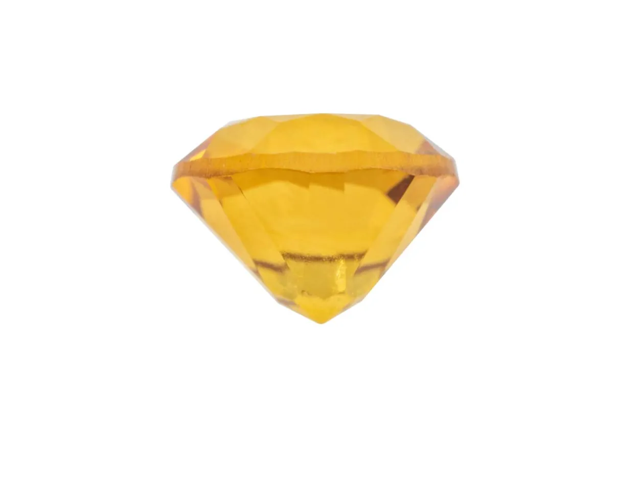 Citrine, Round, 3.5mm
