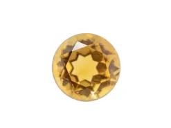 Citrine, Round, 8mm