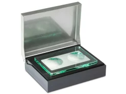COLORIT 2 Hole Glass Mixing Plate