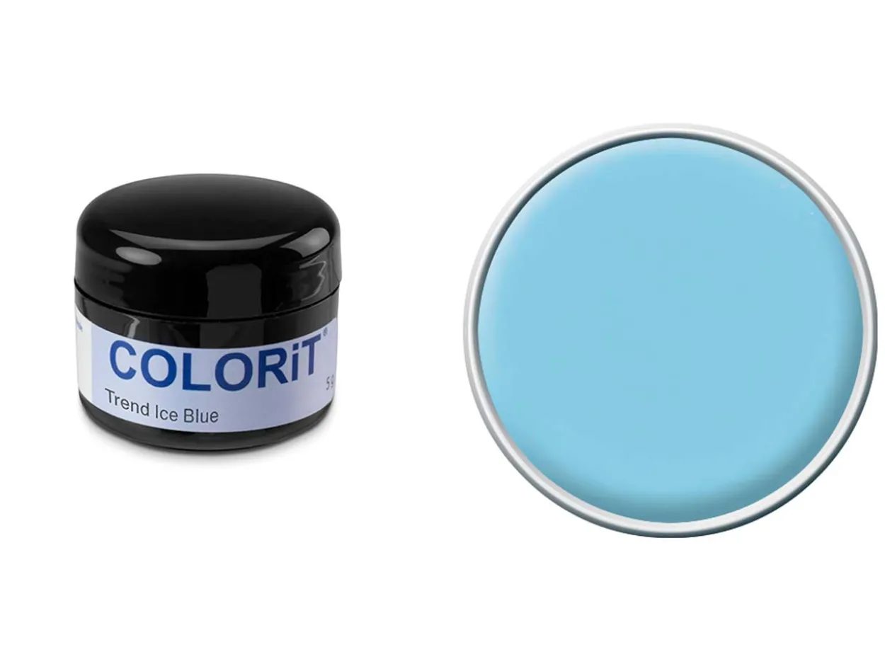 COLORIT Resin, Trend Ice Blue Transparent Colour, 5g