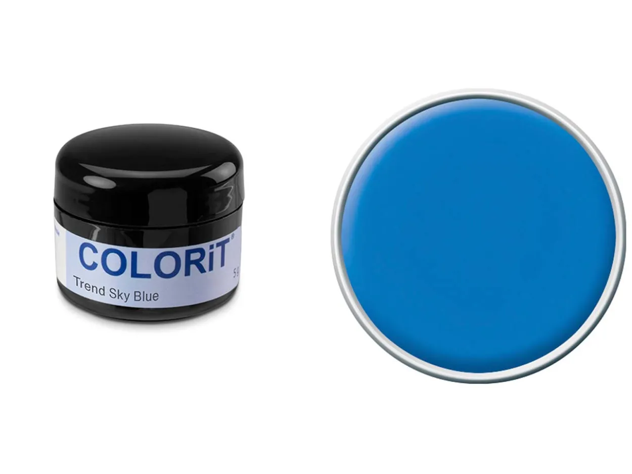 COLORIT Resin, Trend Sky Blue Transparent Colour, 5g