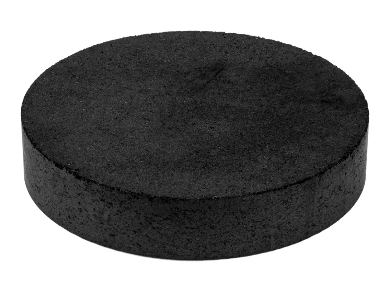 Compressed Round Charcoal Block Hard 150mm
