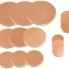 Copper Blanks Mixed Set, Discs Mix 10mm To 25mm