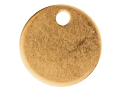 Copper Blanks Round Disc Drop Pack of 6, 12mm