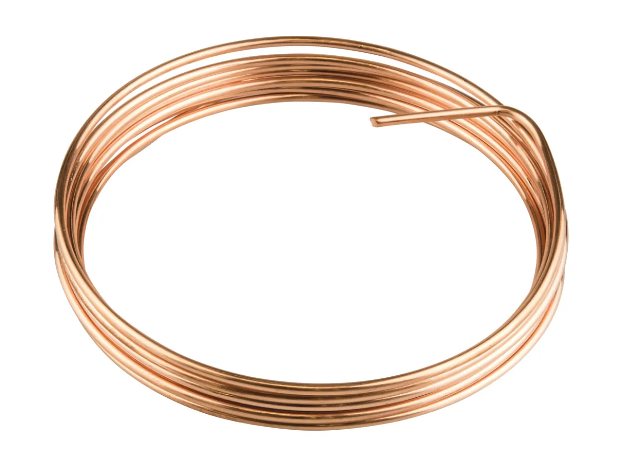 Copper Round Wire 1.6mm X 3m Fully Annealed