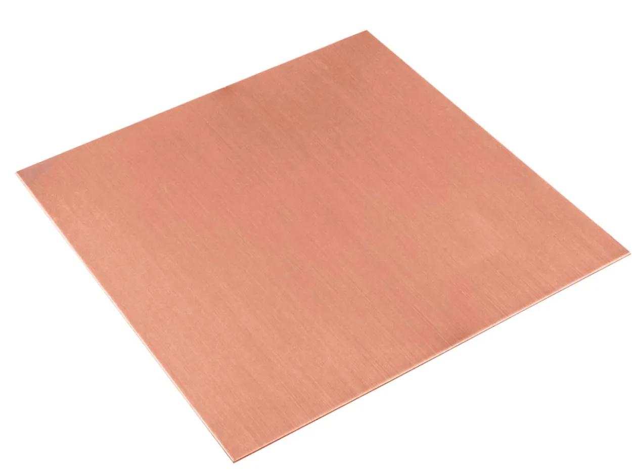 Copper Sheet 75x75x0.9mm