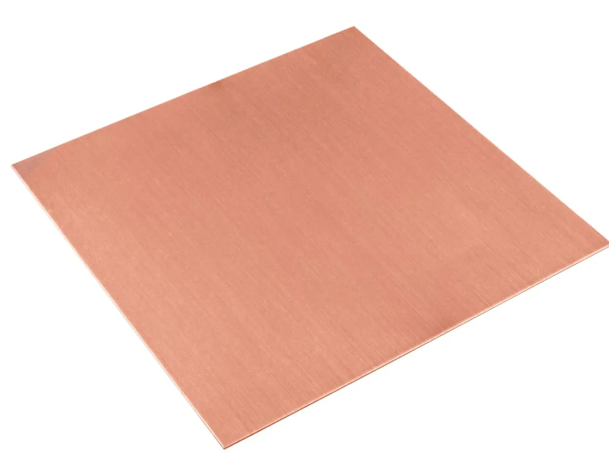 Copper Sheet 75x75x1.2mm