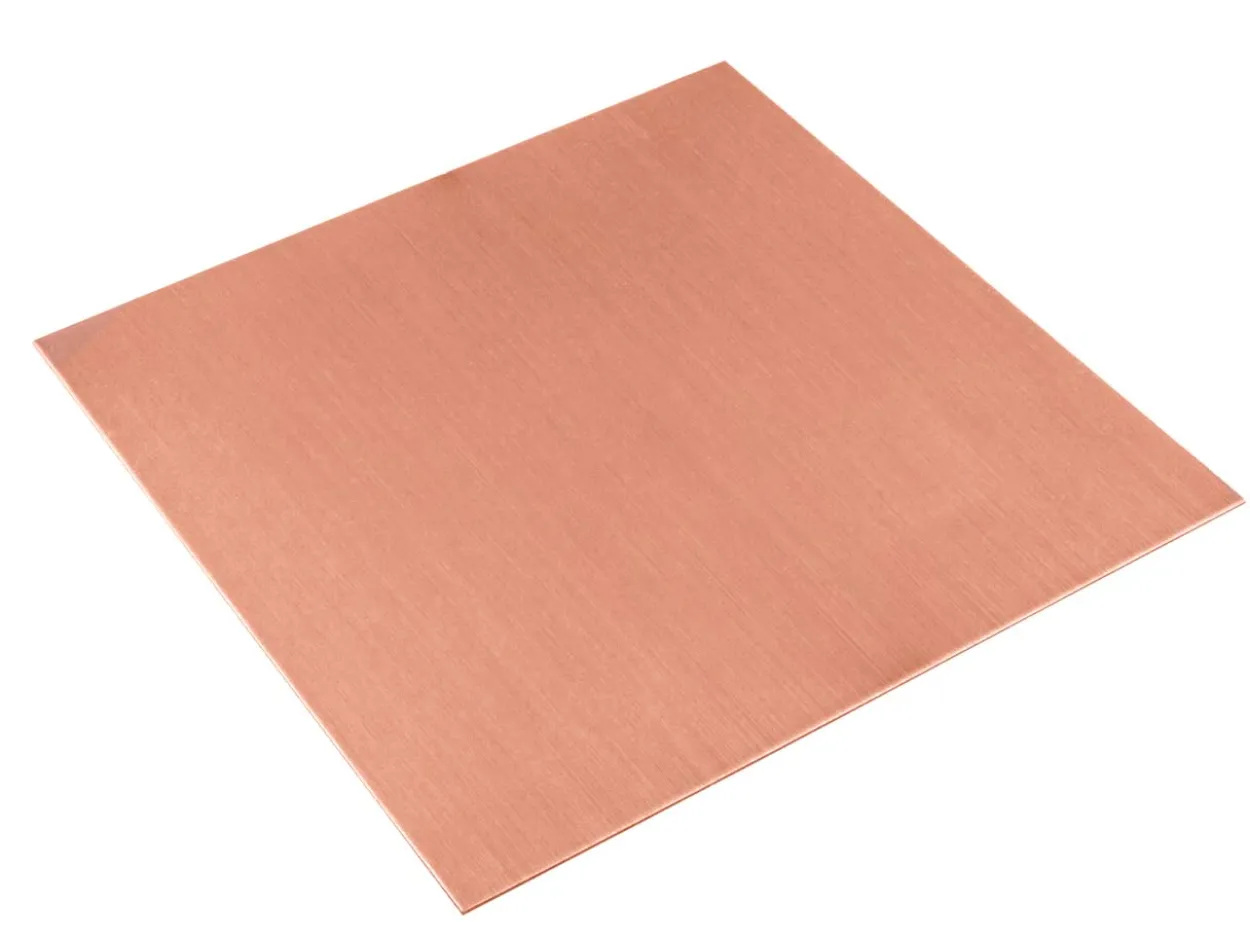 Copper Sheet 300x300x0.7mm