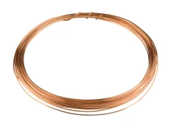 Copper Square Wire 0.8mm X 7.5m Fully Annealed