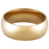 18ct Hazelnut Gold Court Wedding Ring 8.0mm, Size S, 13.8g Medium-weight, Hallmarked, Wall Thickness 2.12mm, 100% Recycled Gold