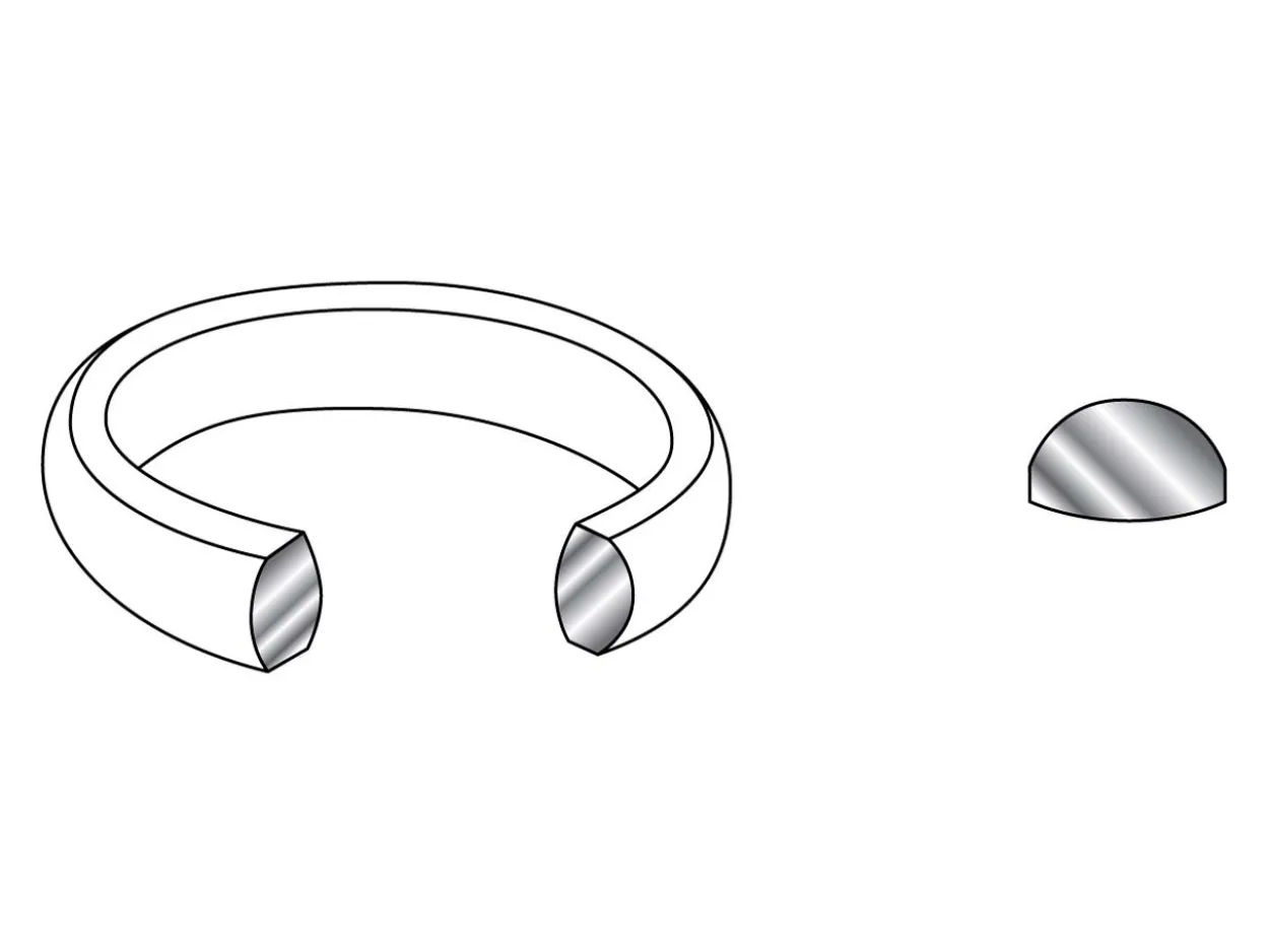 18ct Hazelnut Gold Court Wedding Ring 8.0mm, Size Q, 13.8g Medium-weight, Hallmarked, Wall Thickness 2.18mm, 100% Recycled Gold