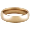 18ct Hazelnut Gold Court Wedding Ring 5.0mm, Size Z, 8.2g Medium-weight, Hallmarked, Wall Thickness 1.77mm, 100% Recycled Gold