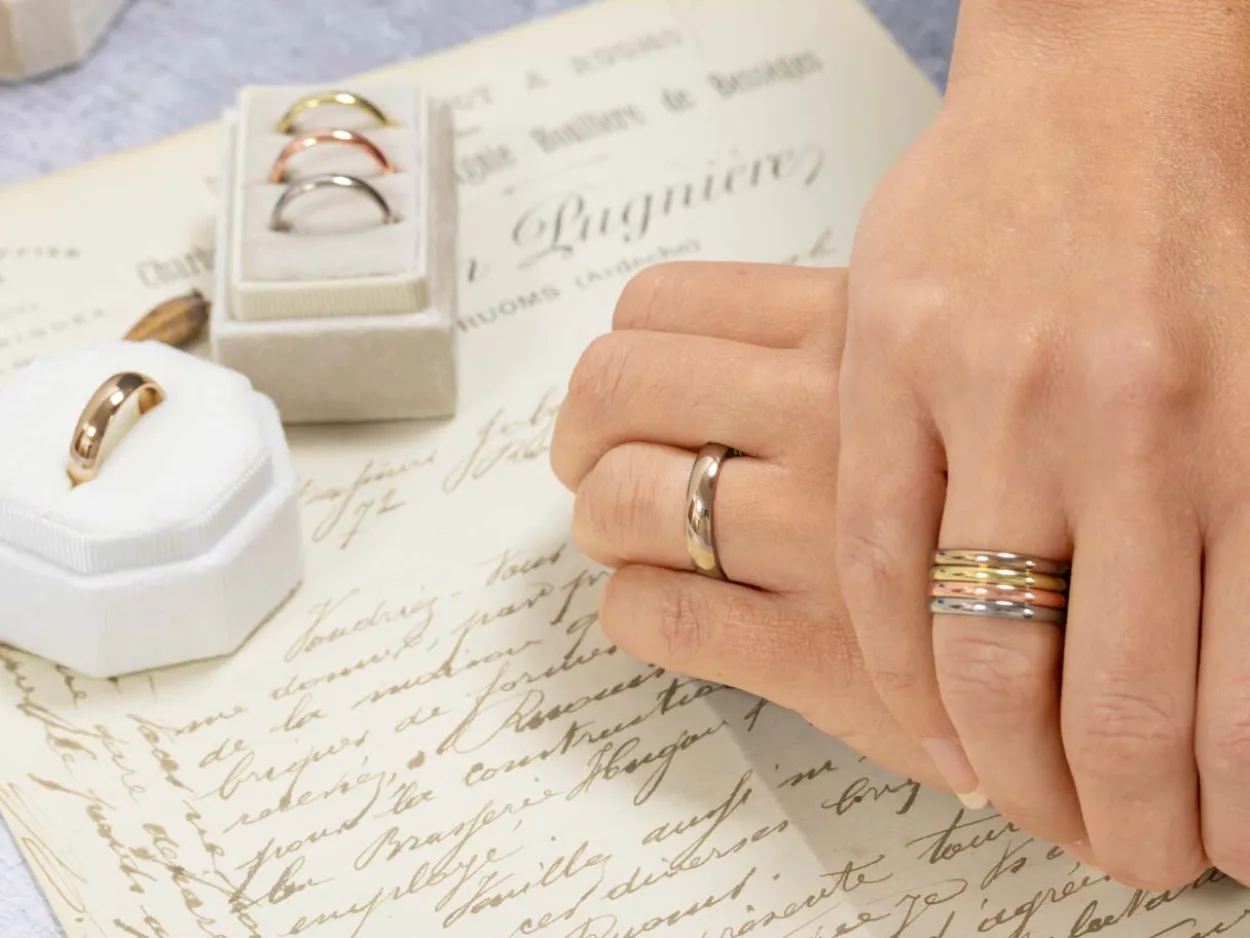 18ct Hazelnut Gold Court Wedding Ring 5.0mm, Size I, 7.1g Medium-weight, Hallmarked, Wall Thickness 2.03mm, 100% Recycled Gold