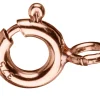 9ct Red Gold Bolt Ring Closed 6mm Heavyweight