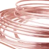9ct Red Gold D Shape Wire 4.00mm X 2.00mm 2618, 100% Recycled Gold
