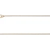 9ct Red Gold 0.8mm Diamond Cut Oval Belcher Chain 20"/50cm Unhallmarked