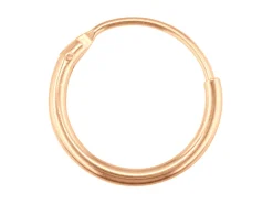 9ct Red Gold 11.0mm Hinged Sleeper Superlight Hoop, 100% Recycled Gold