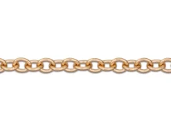 9ct Red Gold 2.0mm Trace Chain 18