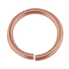 9ct Red Gold Open Jump Ring Heavy 5mm 100% Recycled Gold