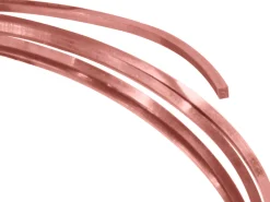 9ct Red Gold Square Wire 4.00mm Fully Annealed, 100% Recycled Gold