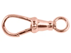 9ct Red Gold Swivel Open Ring, 19mm