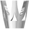 18ct White Gold 6 Claw Rex Collet 3.5mm Light