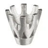 18ct White Gold Collet Cast Rex/bezel 8 Claw 6.0mm