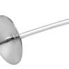 9ct White Gold Cup Peg Post 4.0mm