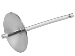 18ct White Gold Cup Peg Post 4.0mm