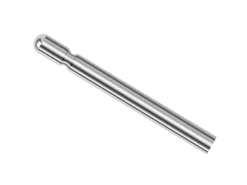 18ct White Gold Grooved Pin 10.0mm X 1.0mm, Rounded End, 100% Recycled Gold