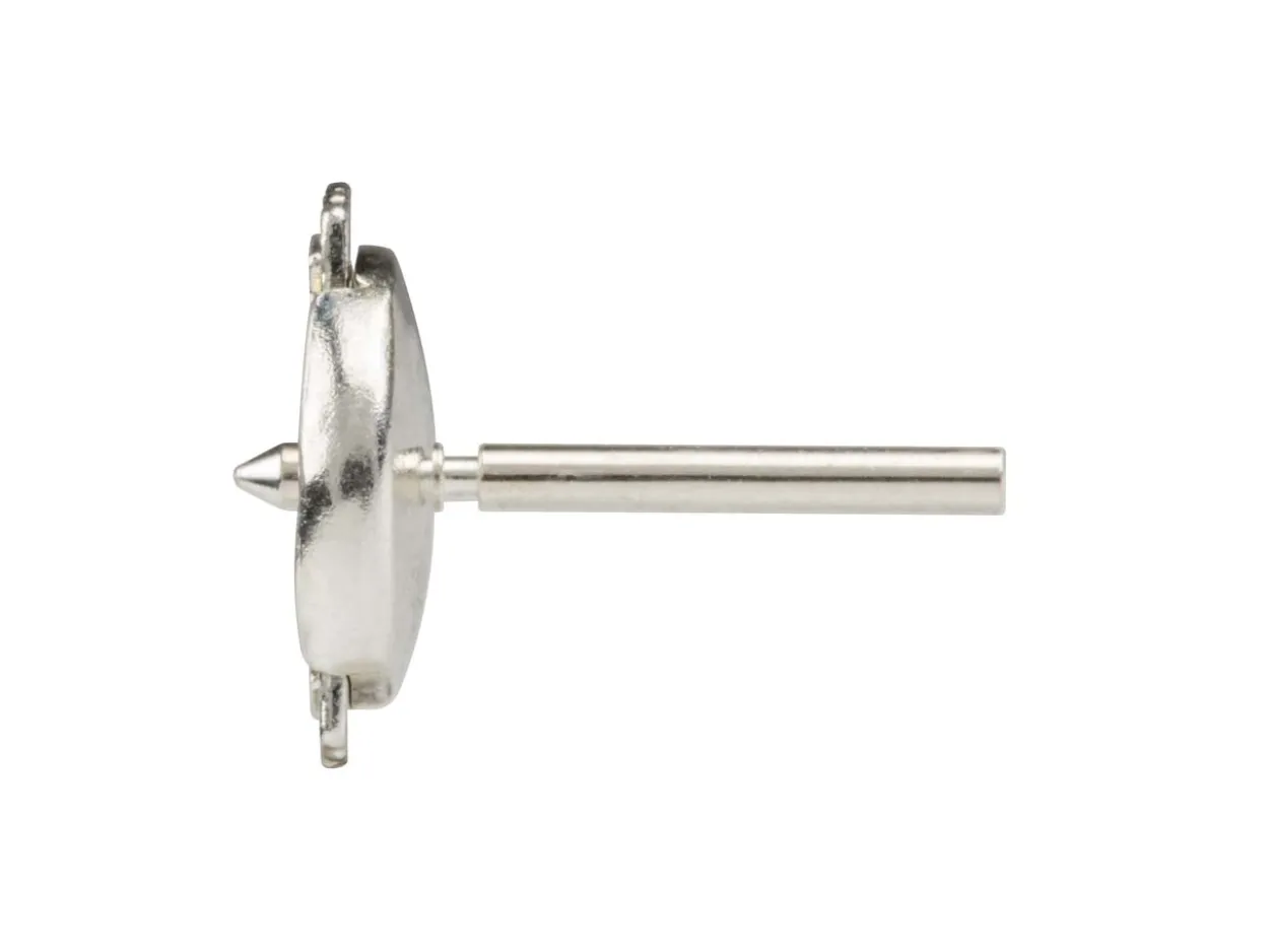 18ct White Gold Guardian Ear Fitting Small