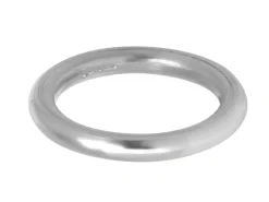 9ct White Gold Halo Wedding Ring 2.0mm, Size L, 2.2g Heavyweight, Hallmarked, Wall Thickness 2.00mm, 100% Recycled Gold