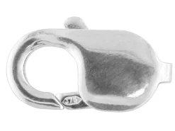 9ct White Gold Lobster Trigger Clasp Catch Trigger 8mm Rhodium Plated