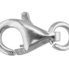 18ct White Gold 8mm Baroque, Jump Ring Trigger, A17191