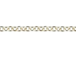 9ct White Gold 1.9mm Round Trace Chain Loose Unhallmarked