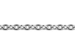 18ct White Gold 1.3mm Round Trace Chain Loose Unhallmarked