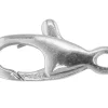 18ct White Gold 12mm Slim Carabiner A7011/2