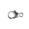 9ct White Gold Oval Lobster Trigger Clasp Catch 8mm