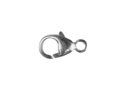 18ct White Gold Oval Lobster Trigger Clasp Catch 11mm