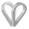 18ct White Gold Pendant Bail V Loop Small Semi Finsihed