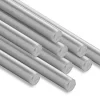 18ct White Gold Round Pin Wire 0.80mm Fully Hard, Straight Lengths, 100% Recycled Gold