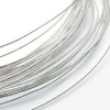 18ct White Gold Round Pin Wire 1.00mm Fully Hard, Coils, 100% Recycled Gold