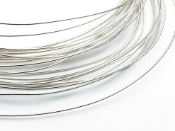 9ct White Gold Round Wire 3.50mm, 100% Recycled Gold