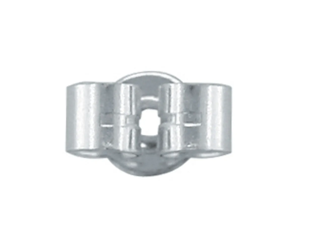 9ct White Gold Scroll Medium, 100% Recycled Gold