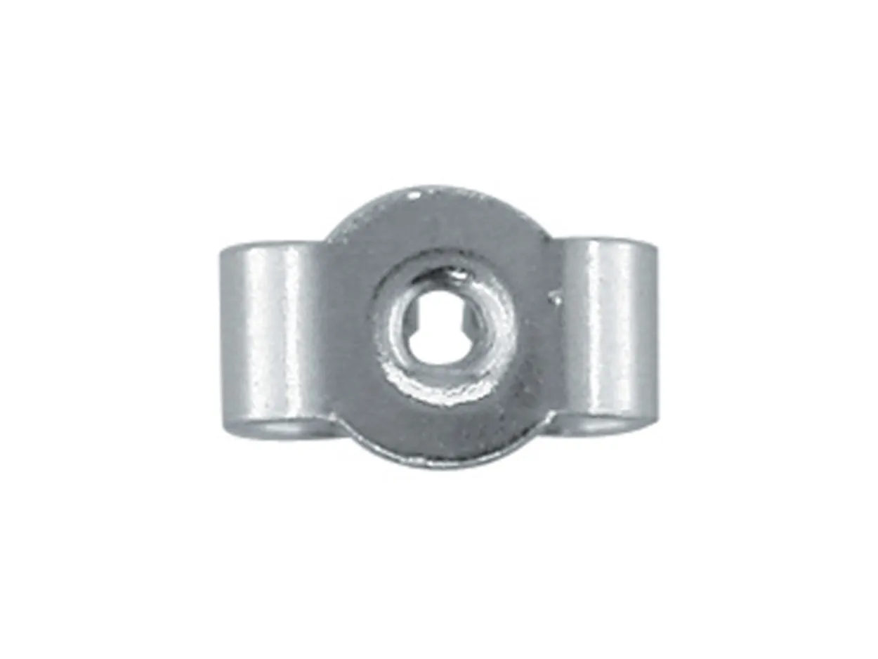 9ct White Gold Scroll Medium, 100% Recycled Gold