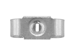 18ct White Gold Scroll Medium, 100% Recycled Gold