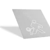 18ct White Gold Solder Panel Hard 1g 100% Recycled Gold