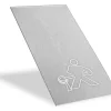 18ct White Gold Solder Panel Medium 2g 100% Recycled Gold