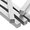 18ct White Gold Square Pin Wire 3.00mm Fully Hard, Straight Lengths, 100% Recycled Gold